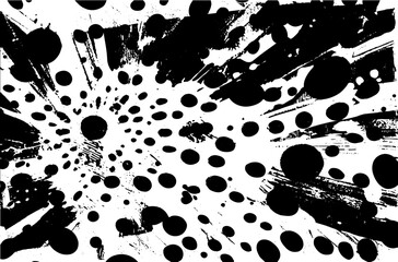 Fototapeta na wymiar Distress Grunge background . Scratch, Grain, Noise, grange stamp . Black Spray Blot of Ink