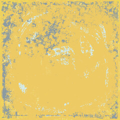 Yellow grunge background. Abstract texture