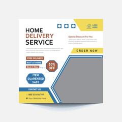 Express delivery service. Fast delivery 24 hours. Delivery in 30 minute. Banner vector for social media ads, web ads, business messages, discount flyers and big sale banners.