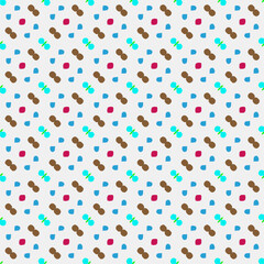 Seamless diagonal pattern. Repeat decorative design. Abstract texture for textile, fabric, wallpaper, wrapping paper.