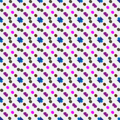 Seamless diagonal pattern. Repeat decorative design. Abstract texture for textile, fabric, wallpaper, wrapping paper.