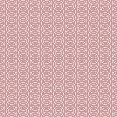 Seamless pattern with circles in pink colors. Vector background.