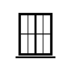 Window silhouette, window clipart