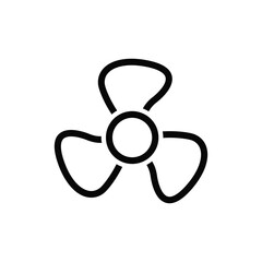 Propeller icon vector design trendy