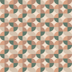 Neutral geometric seamless pattern