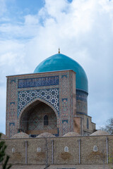 historical place in a central asian uzbekistan