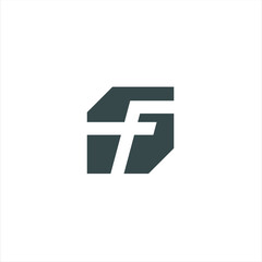Letter F abstract Logo that combines elegant and professional Letter F Logo.