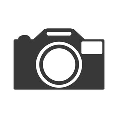 camera photography icon design vector
