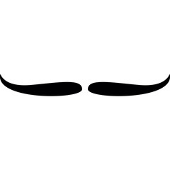 Silhouette Mustache Element-05