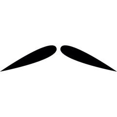 Silhouette Mustache Element-08