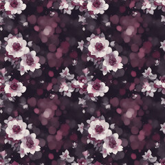 Fototapeta premium background with flowers
