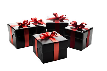 Obraz premium gift boxes, isolated on white background PNG