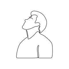 a outline human graphic conceptual draw