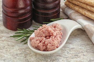 Natural gurmet liver pate spread