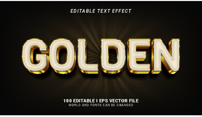 golden text effect