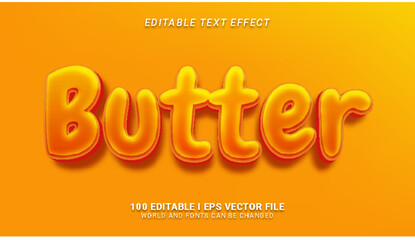 butter text effect