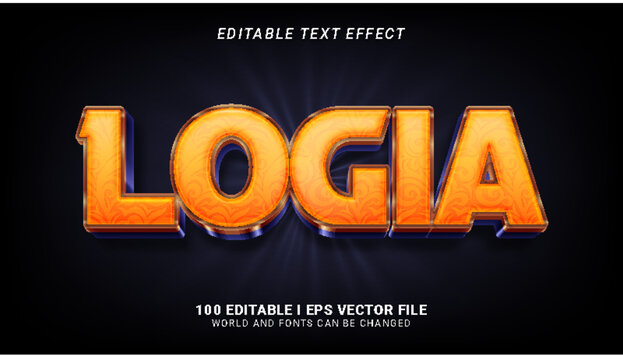 logia text effect
