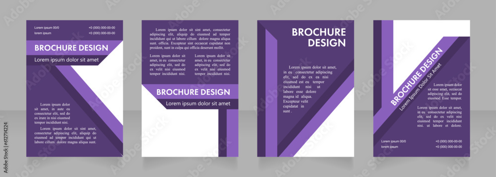 Poster seminar presentation introduction blank brochure layout design. vertical poster template set with em