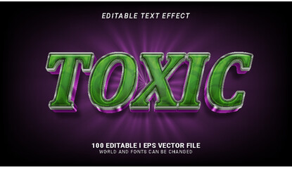 toxic text effect