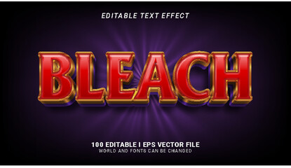 bleach text effect