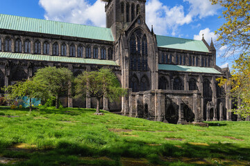 Fototapeta premium Glasgow Cathedral In Scotland