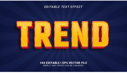 trend text effect
