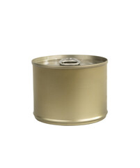 tin can isolated mockup