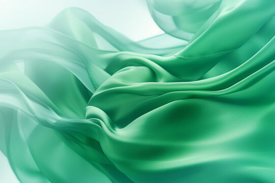 The Flutters Top in Green-AS main image 0