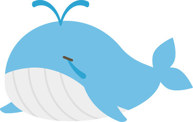 ゆるかわなクジラ　泣く