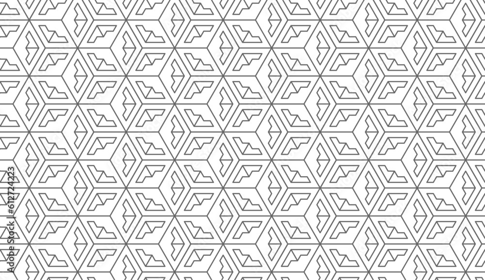 Poster geometric pattern seamless. trendy design vector background for web backdrop or paper print.