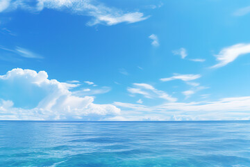 Naklejka na ściany i meble a beautiful blue sea background