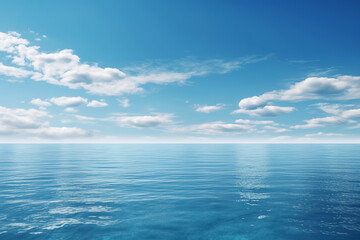 Plakat a beautiful blue sea background