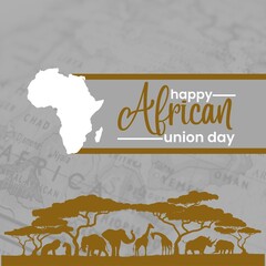 Africa Day Happy African Freedom Day And Liberation Day Celebrate Annual On The African Continent And Around The World African