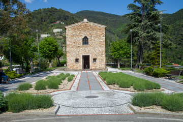 Principality of Seborga, a small village near Bordighera on the border between France and Italy