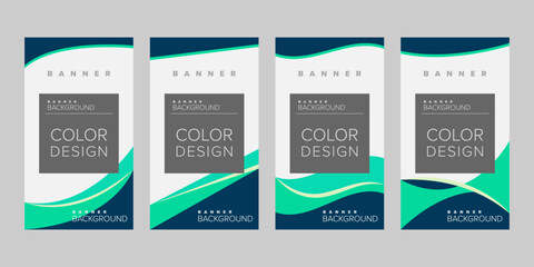 Abstract background banner vector design template, banner for print or web banner with colorful