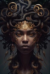 fantasy goddess portrait