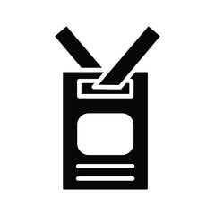 name tag, icon, vector, illustration, design, template, flat, style