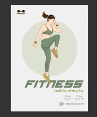 poster of a fitness promotion