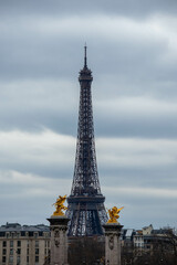 Fototapeta na wymiar Touer Eiffel, città di Parigi, Francia