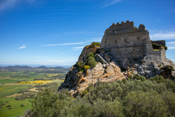 Castello di Acquafredda, paese di Siliqua, province del Sud Sardegna