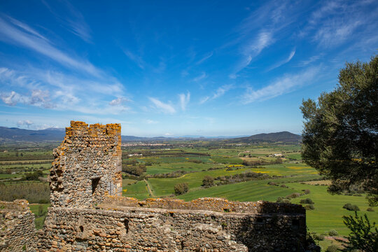Castello di Acquafredda, paese di Siliqua, province del Sud Sardegna