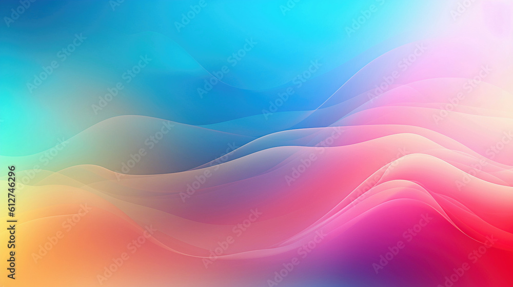Poster ai generative. pastel colour abstract background