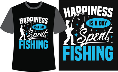 Typography Fishing T-shirt Design. Fishing Vector Design