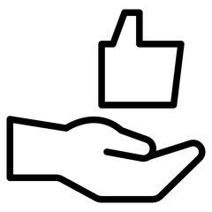 Obraz premium feedback line 