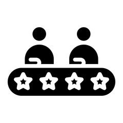 positive feedback glyph 