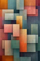 Abstract Modern Colourful Wallart Poster Design and Graphic Background