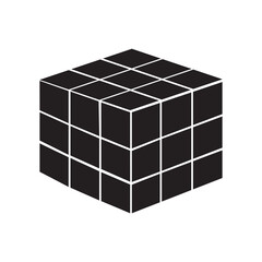 Rubik's cube puzzle icon