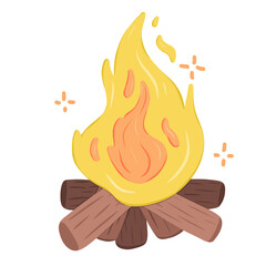 Bonfire Camping 