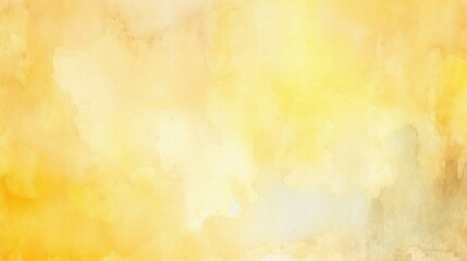 Light yellow watercolor background with room for text or image, generative AI
