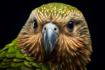 Obraz premium kakapo portrait (Strigops habroptilus) 
